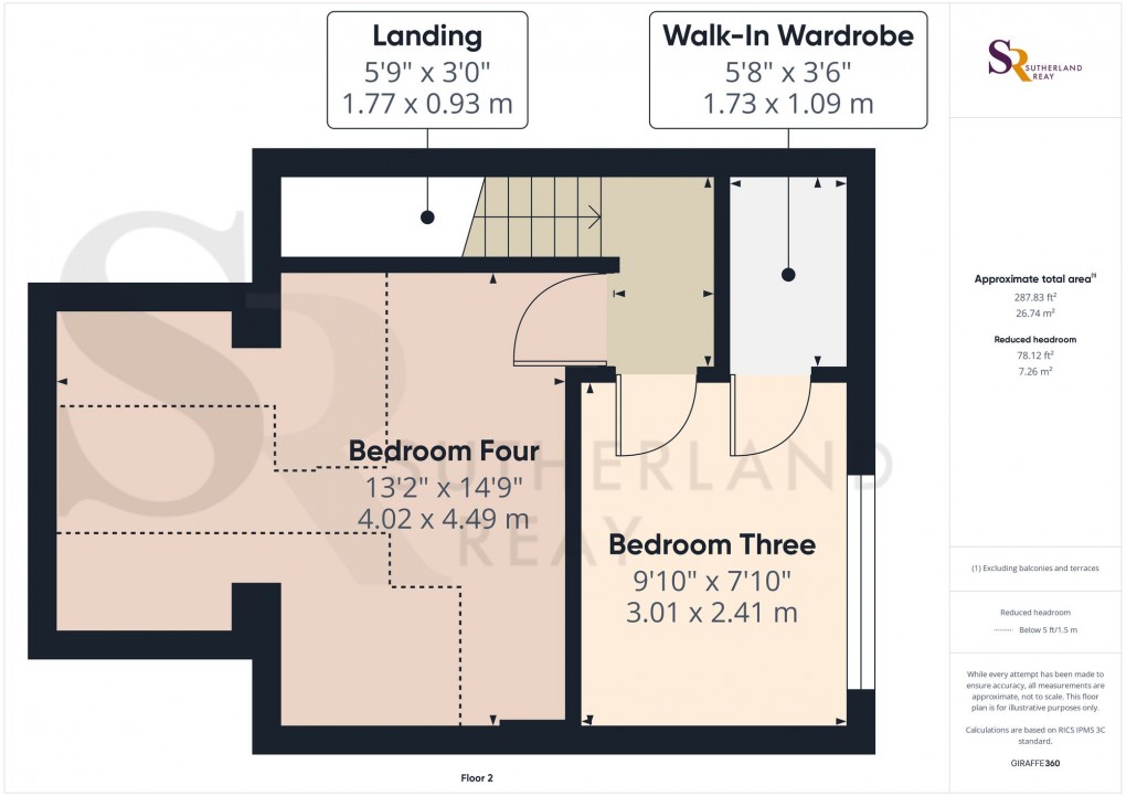 Floorplan for Beard Crescent, New Mills, SK22
