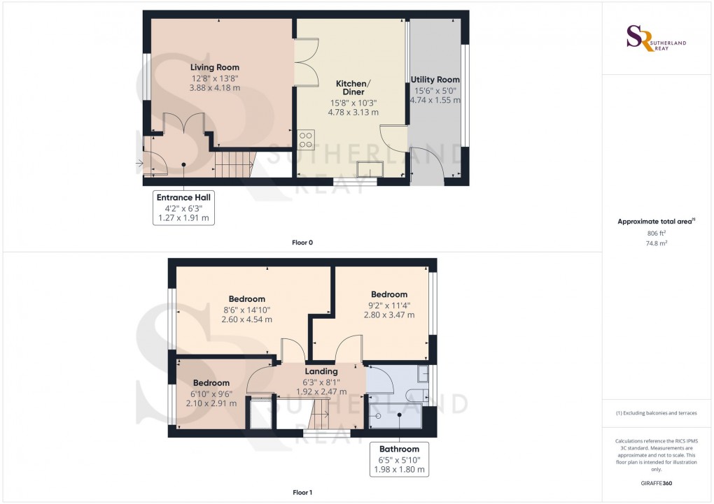 Floorplan for Frith View, Chapel-En-Le-Frith, SK23