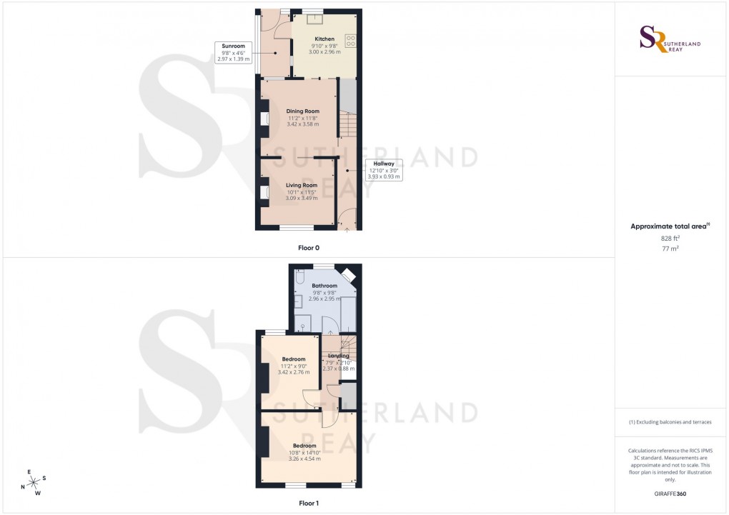 Floorplan for Wirksmoor Road, New Mills, SK22