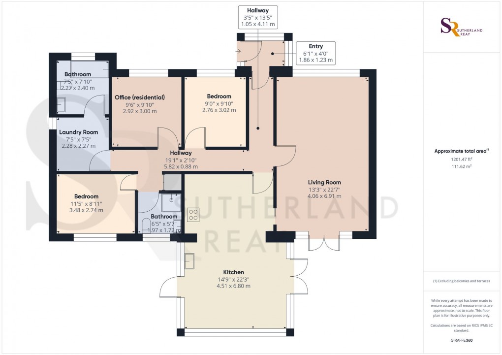 Floorplan for Watburn Road, New Mills, SK22