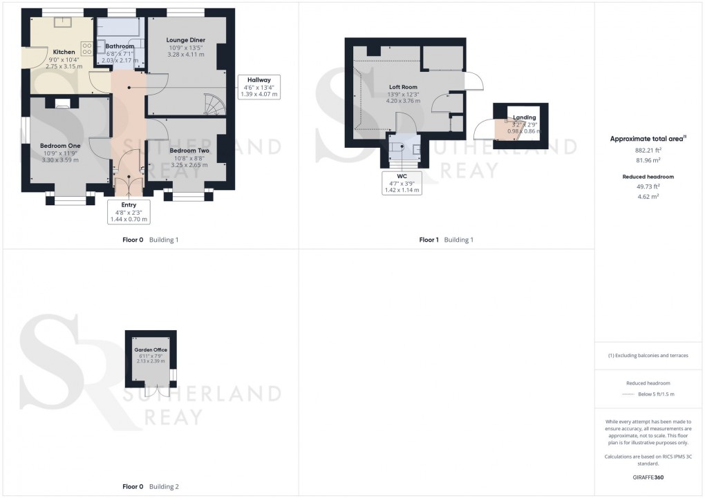 Floorplan for Quarry Road, Birch Vale, SK22