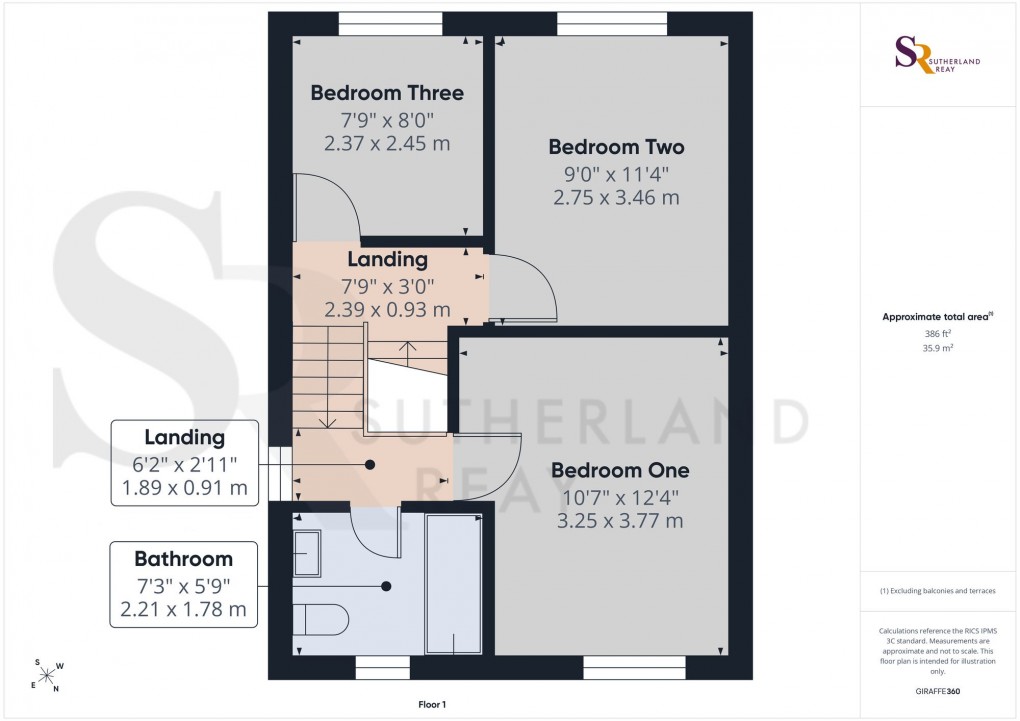 Floorplan for Walters Wood, Whaley Bridge, SK23