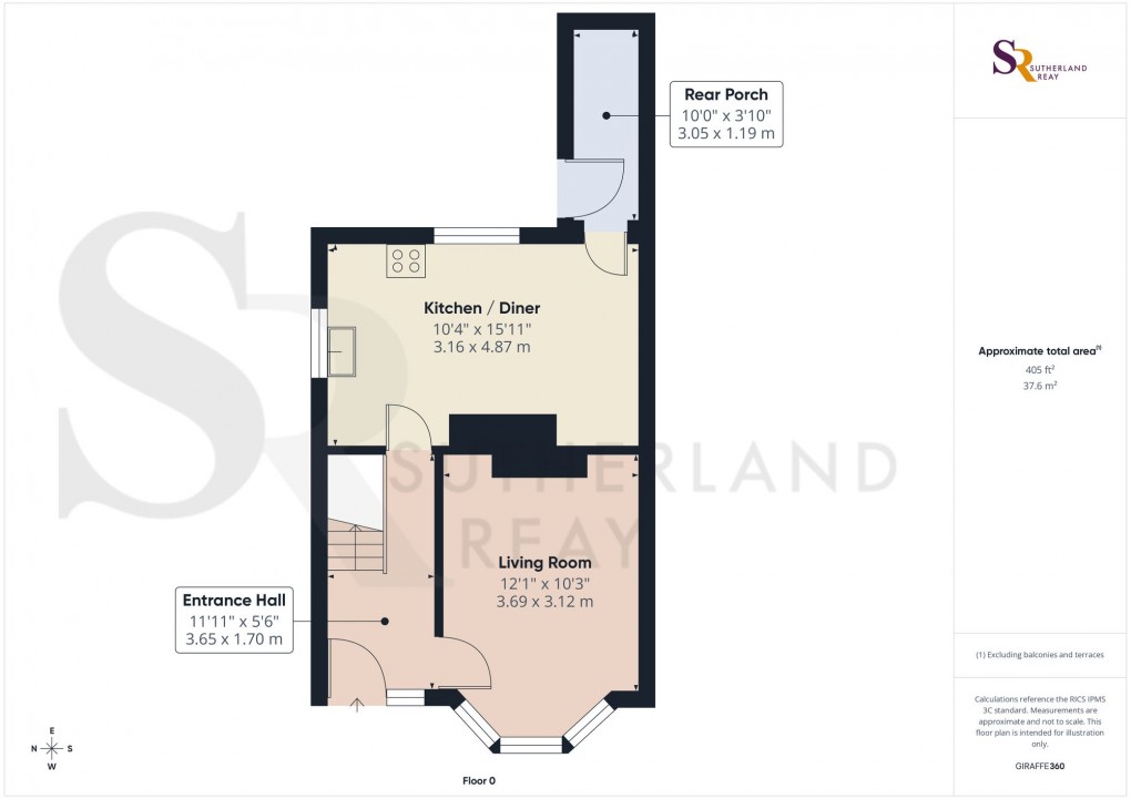 Floorplan for Quentin Road, Chapel-En-Le-Frith, SK23