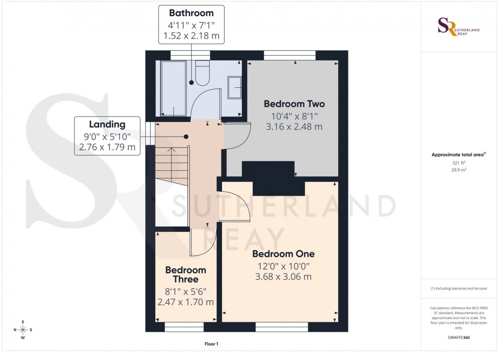Floorplan for Quentin Road, Chapel-En-Le-Frith, SK23