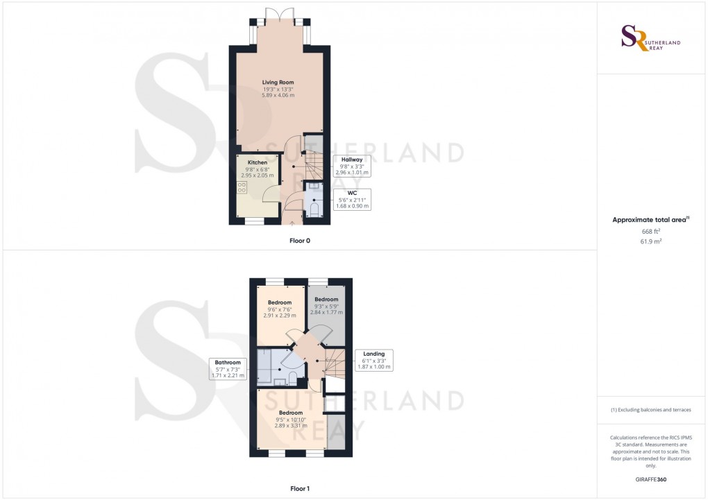 Floorplan for Burrfields Road, Chapel-En-Le-Frith, SK23