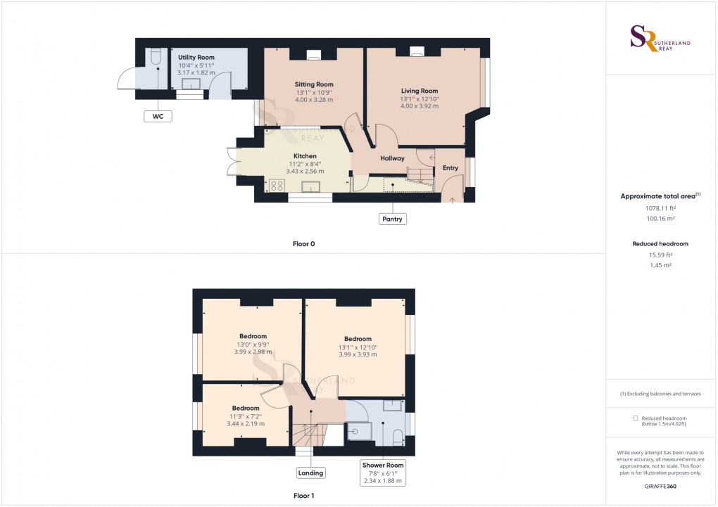 Floorplan for Lower Hague, New Mills, SK22