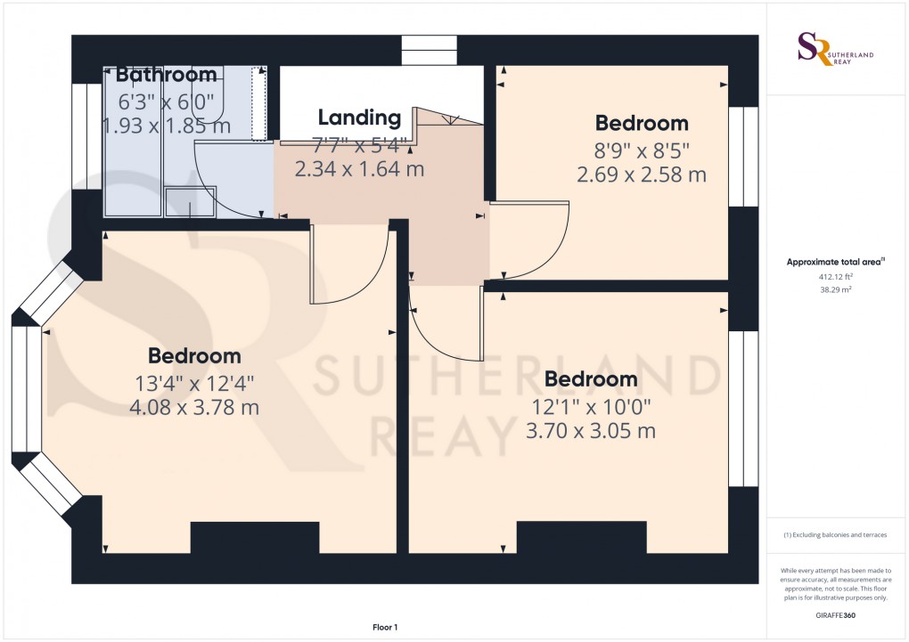 Floorplan for Meadway Road, Cheadle Hulme, SK8