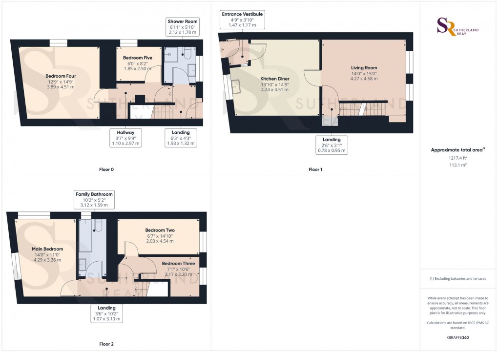 Floorplan for Buxton Road, Furness Vale, SK23