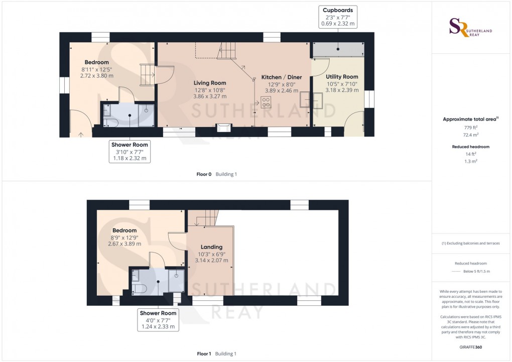 Floorplan for Chinley, High Peak, SK23