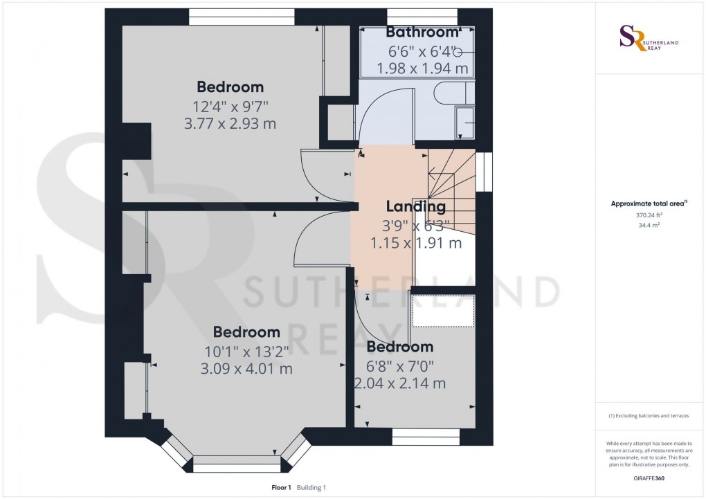 Floorplan for Orchard Avenue, Whaley Bridge, SK23