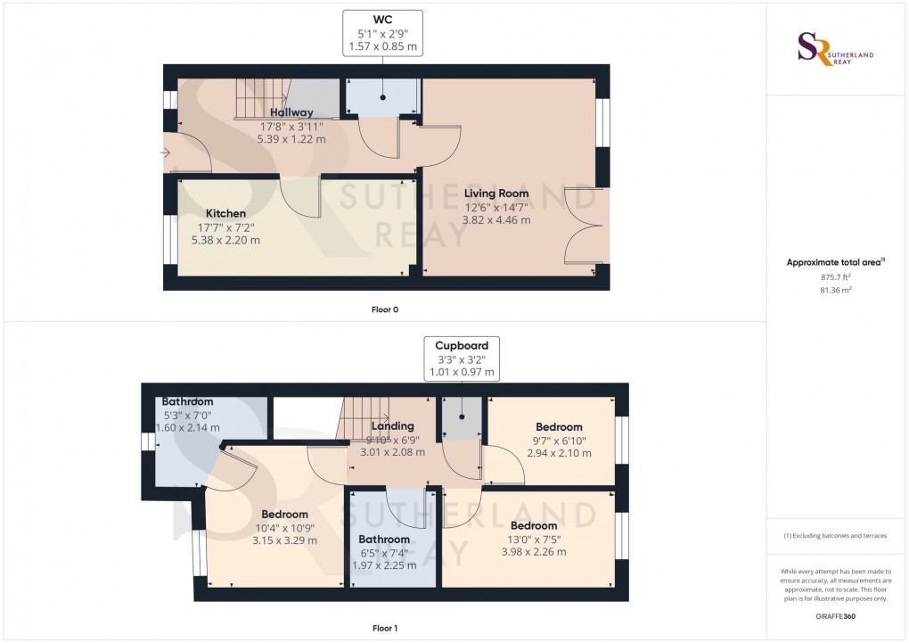 Floorplan for Carriageway C, Dove Holes, SK17