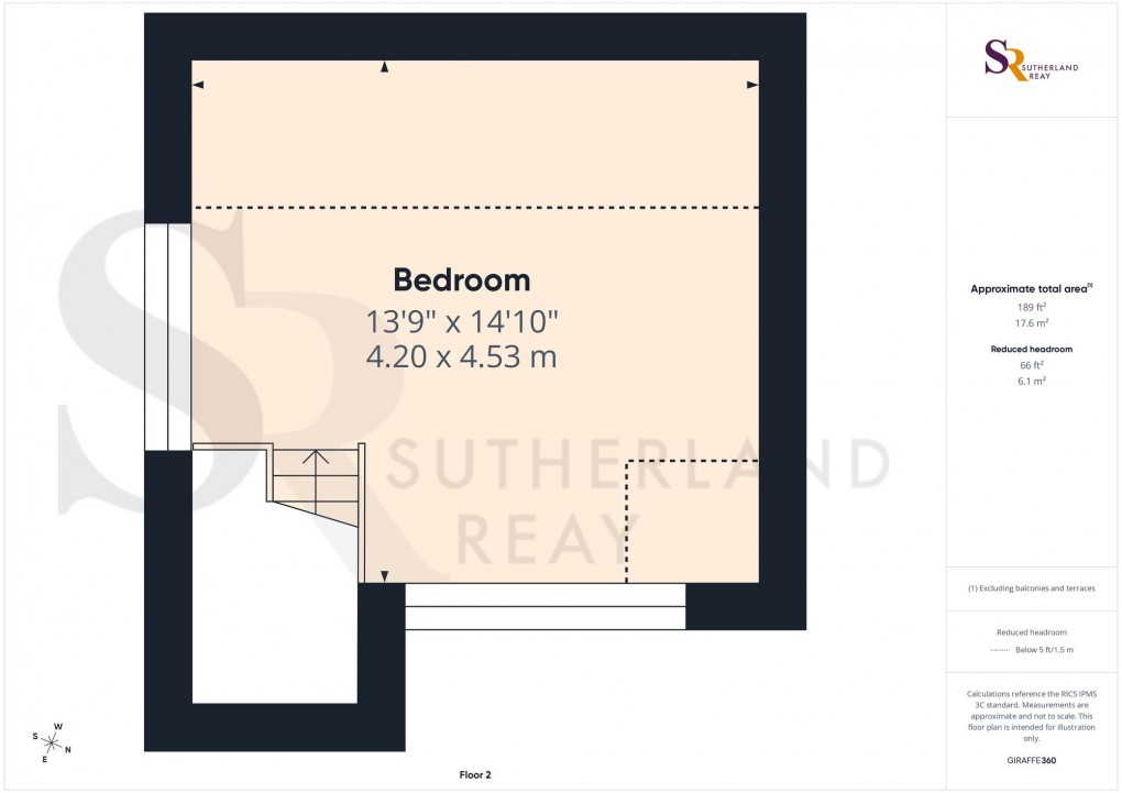 Floorplan for Brookbottom, New Mills, SK22