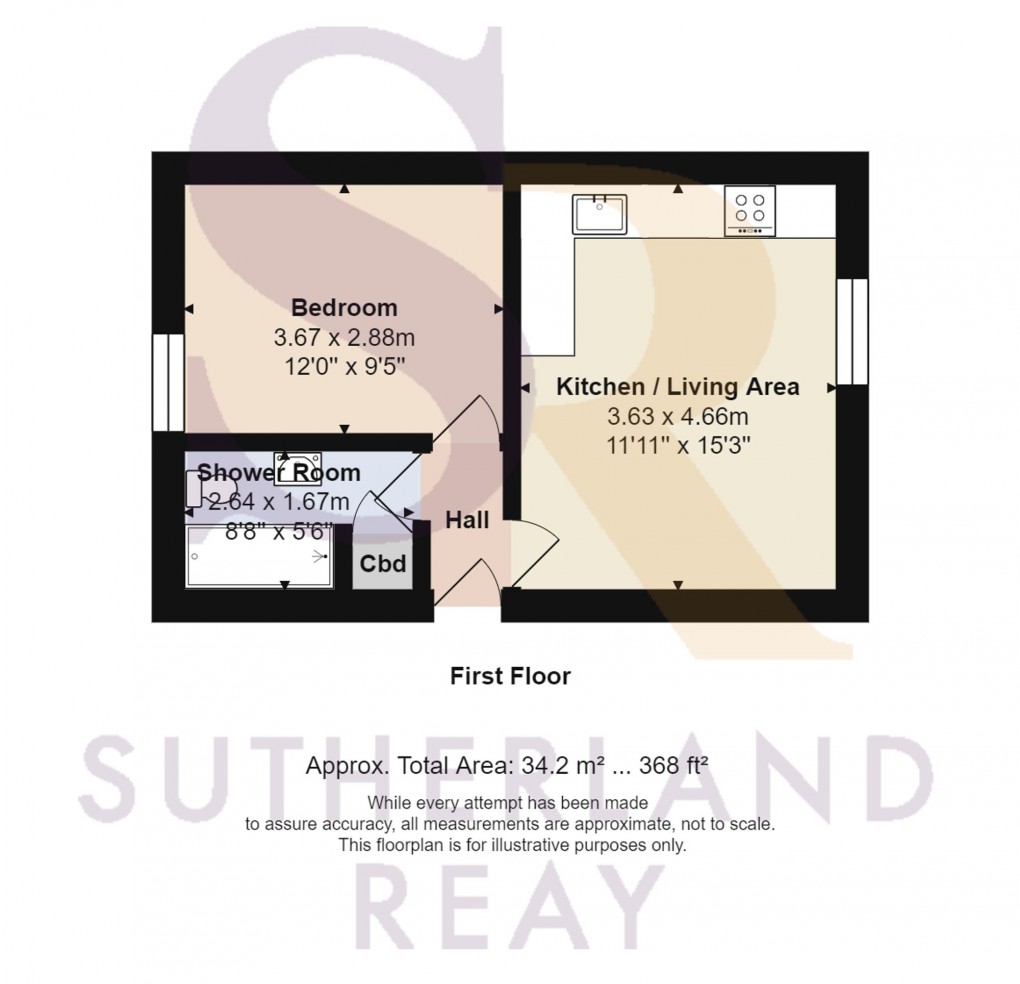 Floorplan for Lower Rock Street, New Mills, SK22
