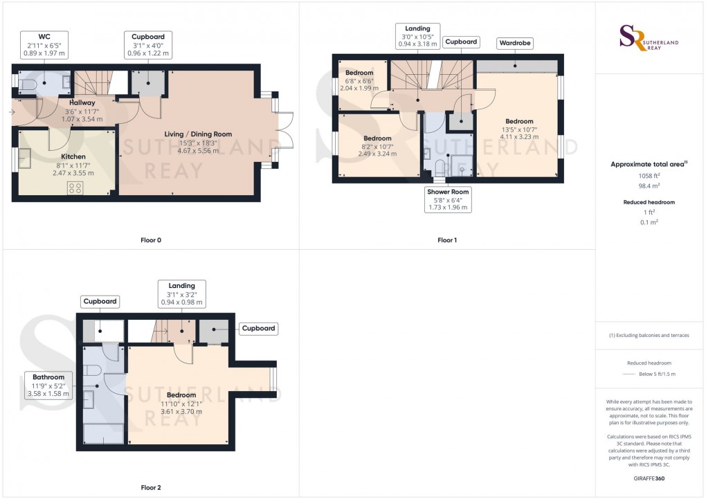 Floorplan for Station Road, Chinley, SK23
