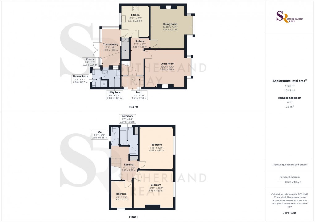 Floorplan for Netherfield Road, Chapel-En-Le-Frith, SK23