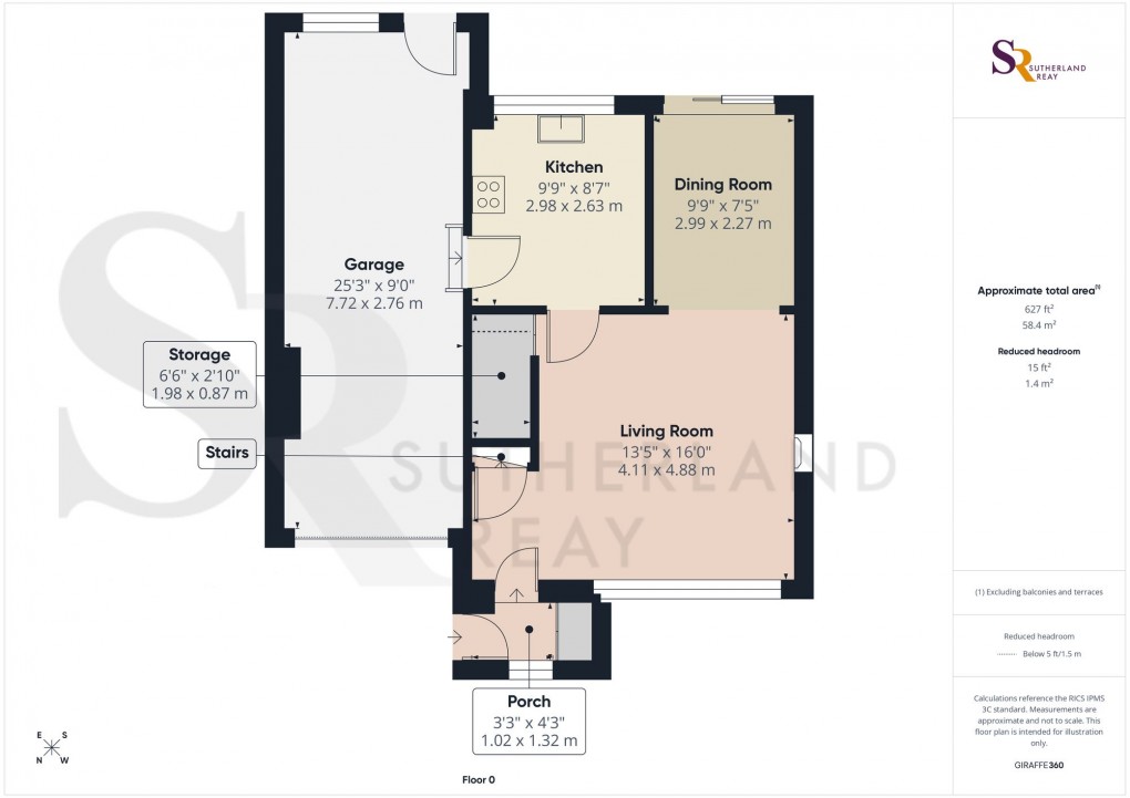 Floorplan for Rowton Grange Road, Chapel-En-Le-Frith, SK23