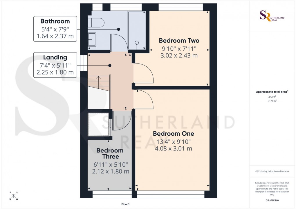 Floorplan for Rowton Grange Road, Chapel-En-Le-Frith, SK23