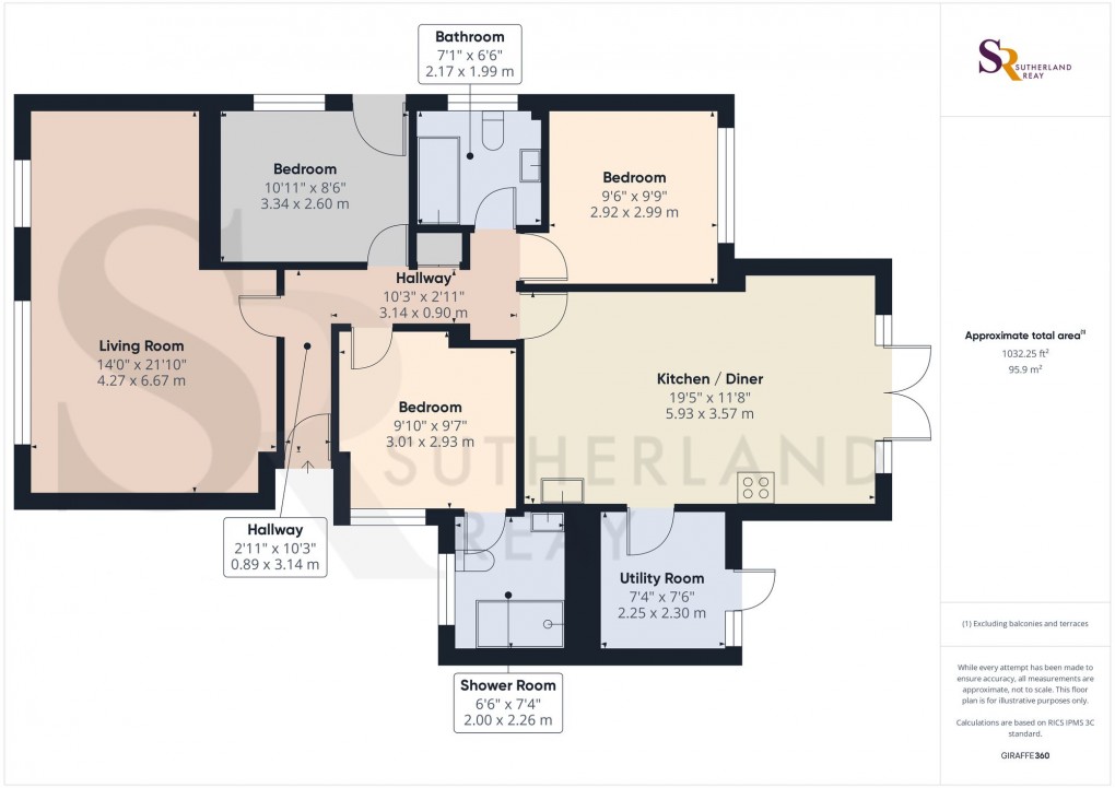 Floorplan for Danesway, Chapel-En-Le-Frith, SK23