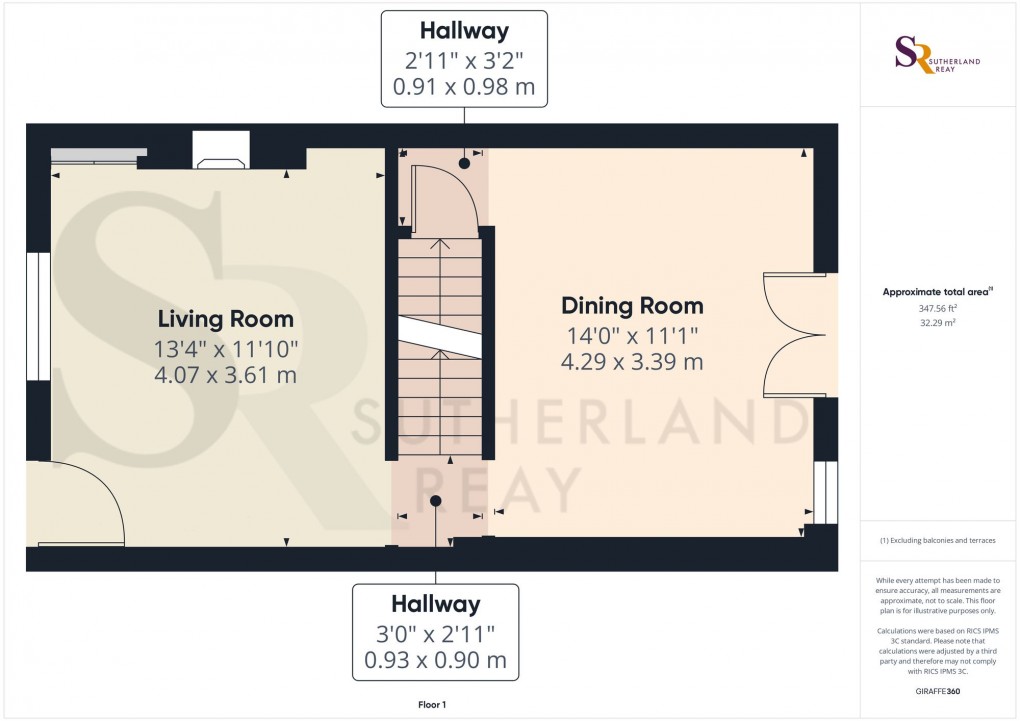 Floorplan for Valley Road, Hayfield, SK22