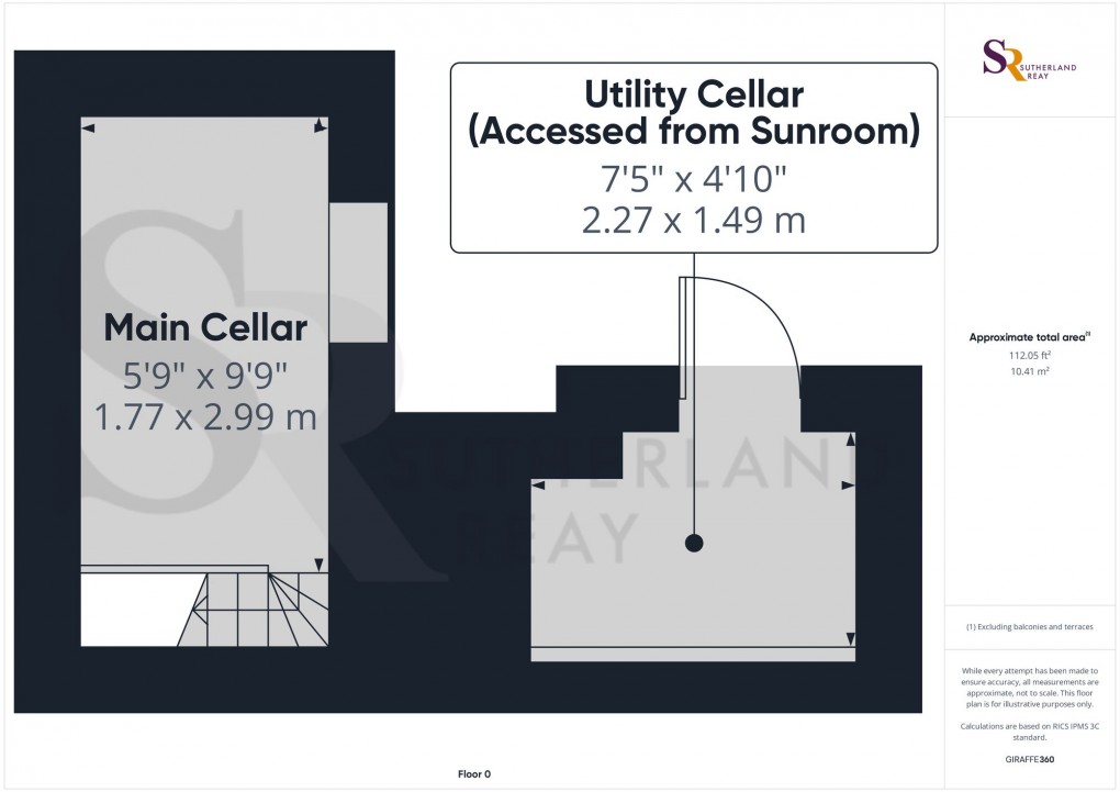 Floorplan for Yeardsley Lane, Furness Vale, SK23