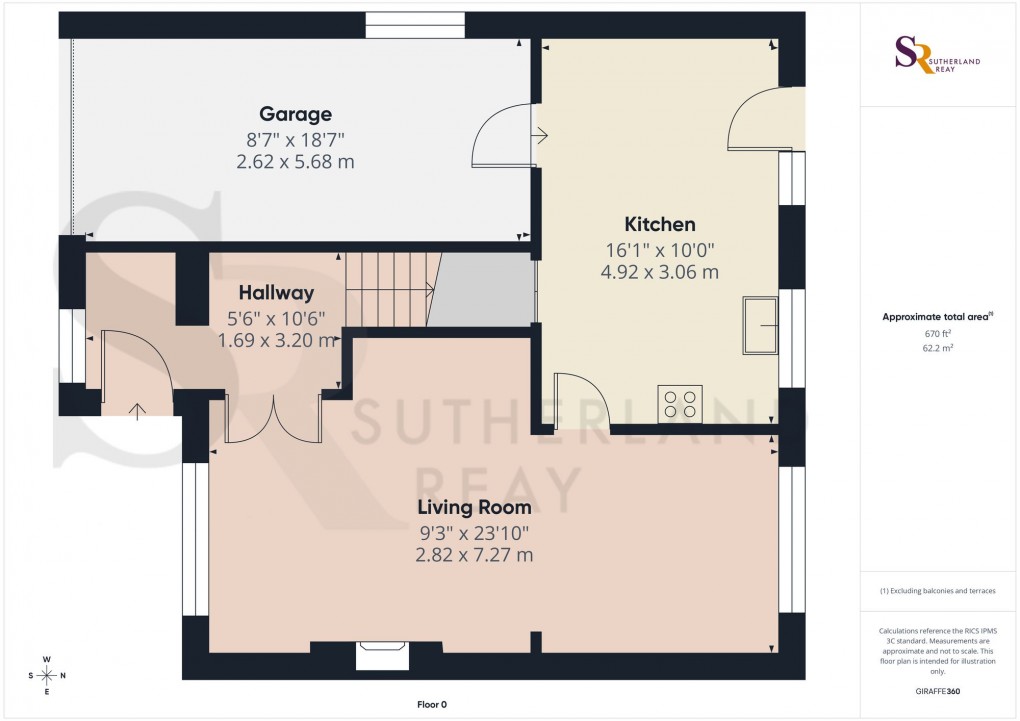 Floorplan for Linglongs Avenue, Whaley Bridge, SK23