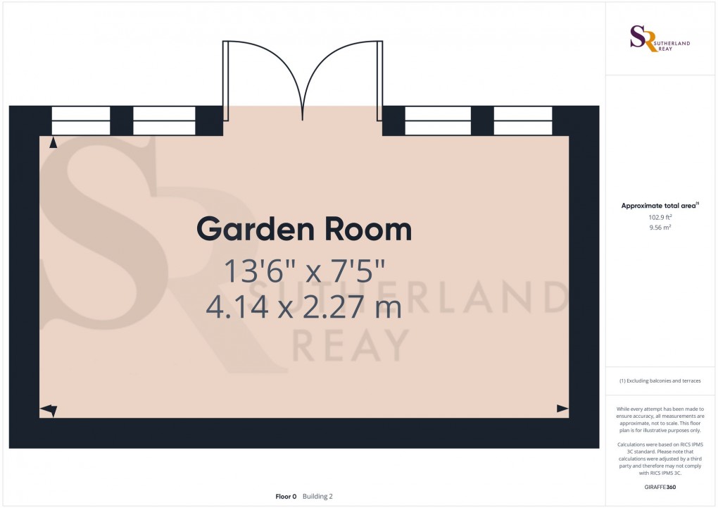 Floorplan for Hawk Road, New Mills, SK22