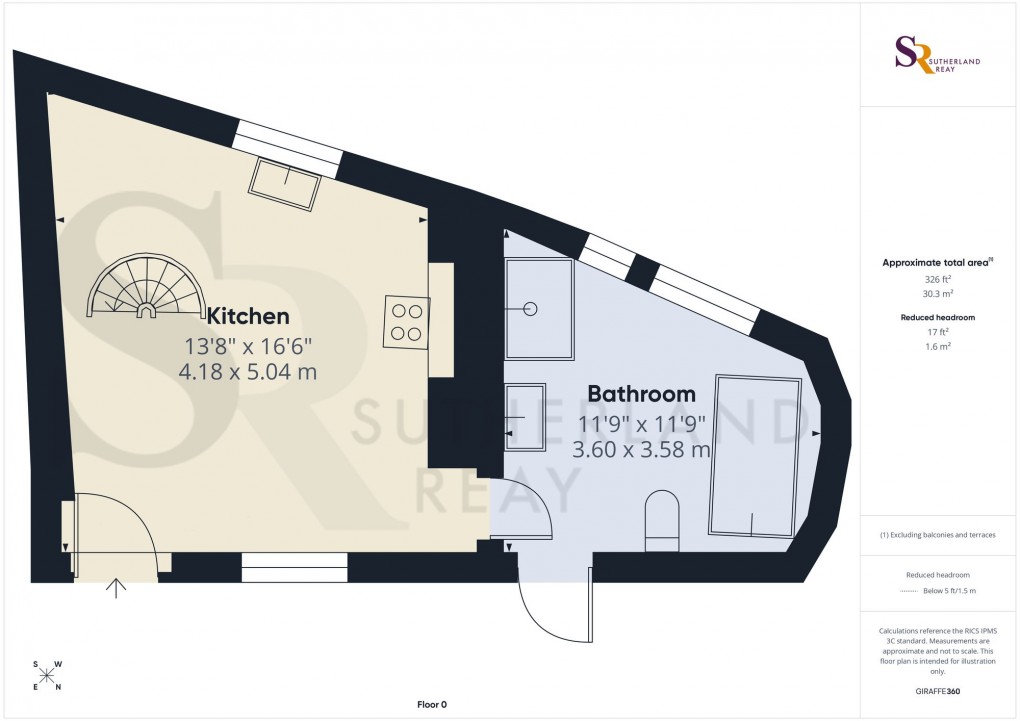 Floorplan for Kinder Road, Hayfield, SK22