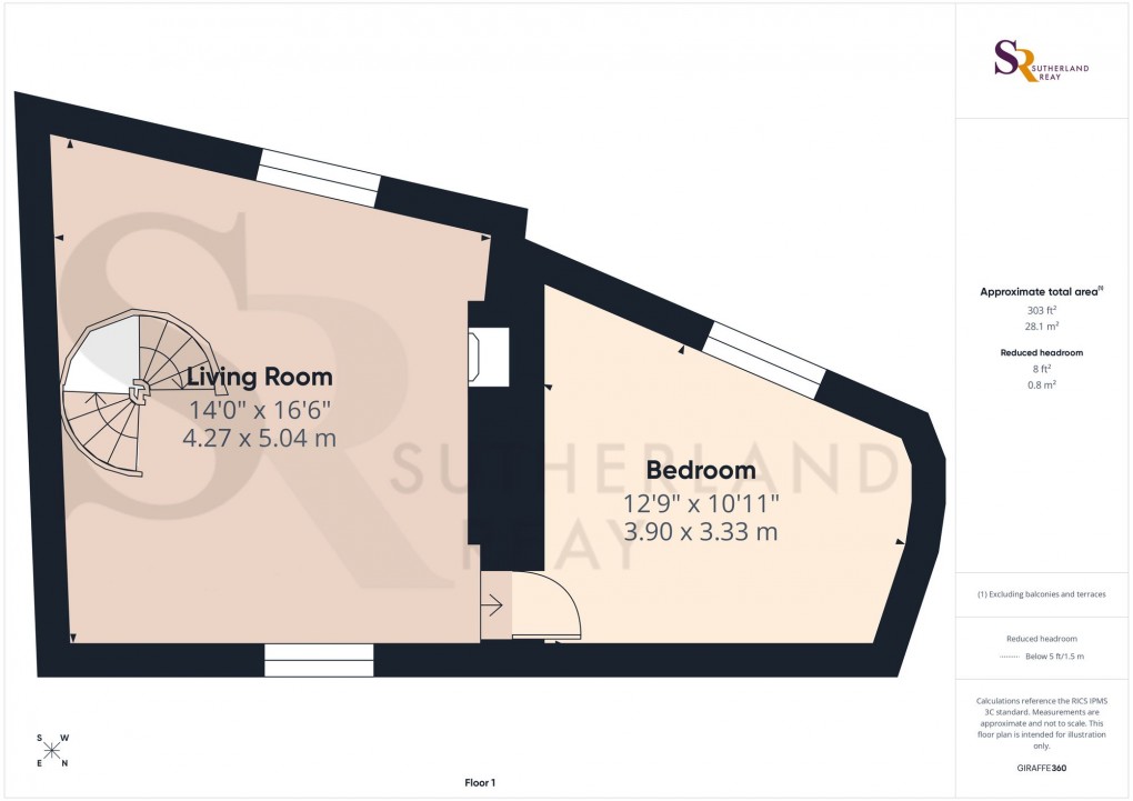 Floorplan for Kinder Road, Hayfield, SK22