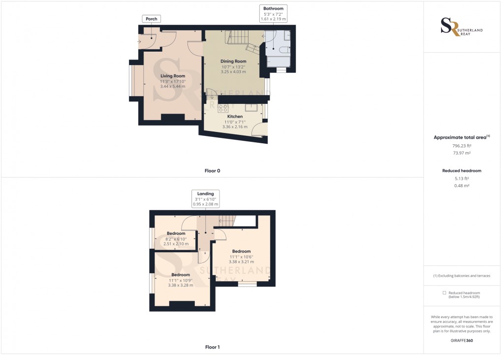 Floorplan for Buxton Road, Whaley Bridge, SK23
