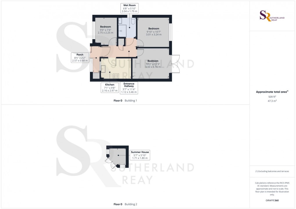 Floorplan for Devonshire Drive, Chinley, SK23