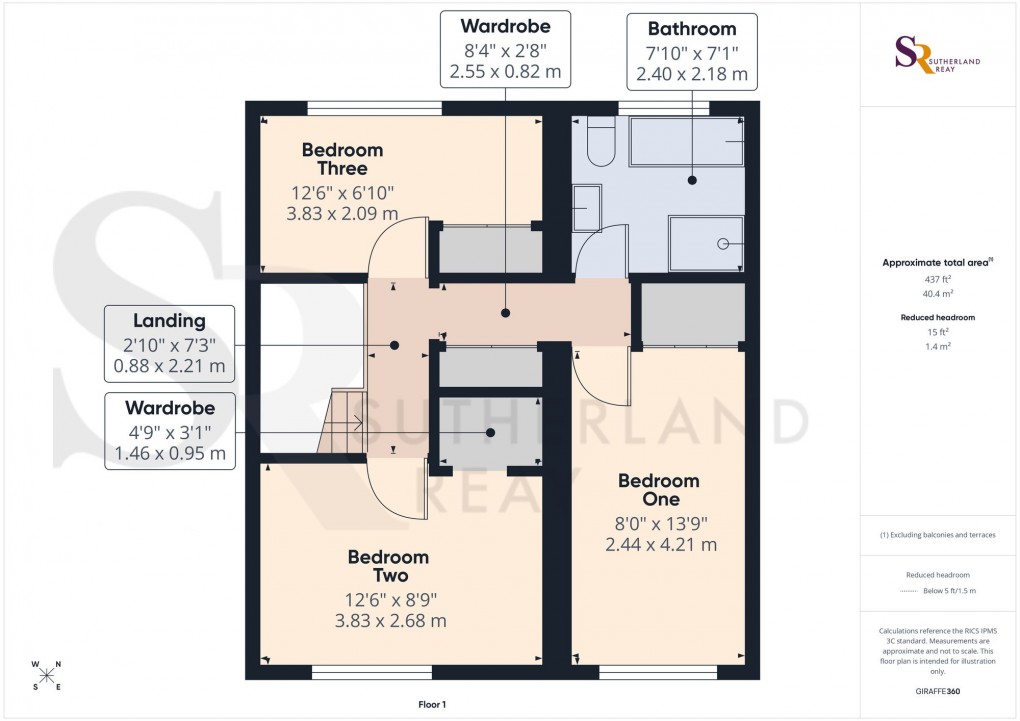 Floorplan for Hawthorn Road, Chapel-En-Le-Frith, SK23