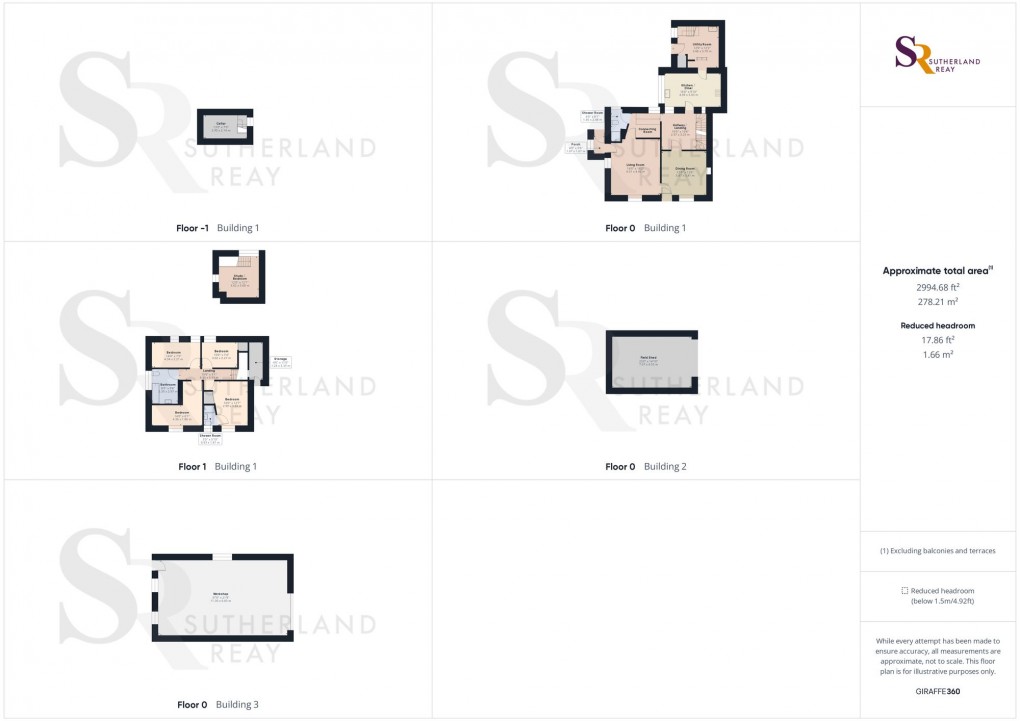 Floorplan for Chinley, High Peak, SK23