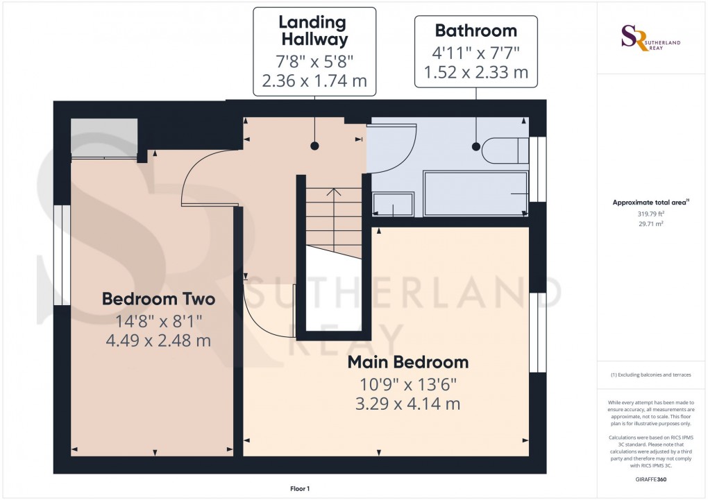 Floorplan for Park Road, New Mills, SK22