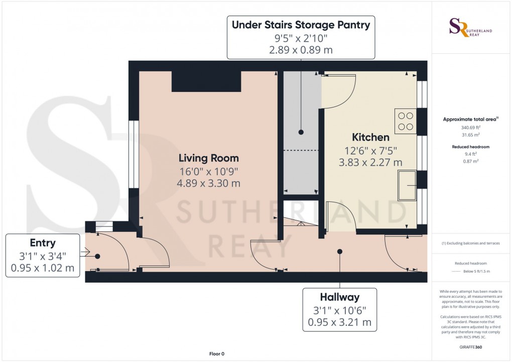 Floorplan for Park Road, New Mills, SK22