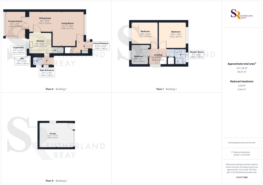 Floorplan for Gisbourne Drive, Chapel-En-Le-Frith, SK23