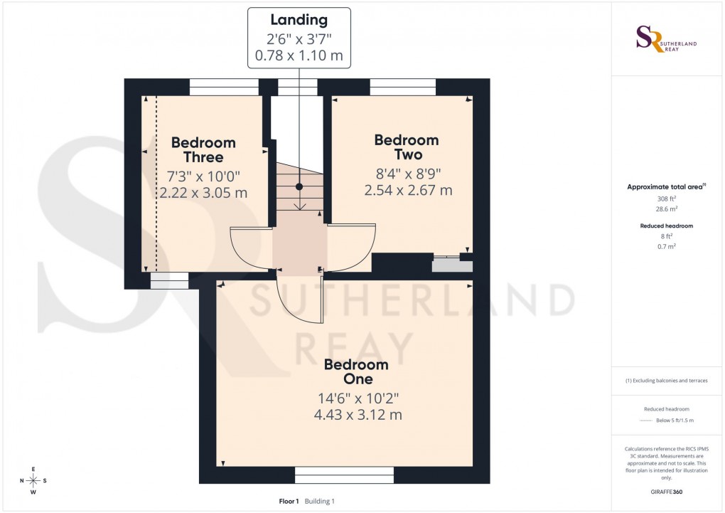 Floorplan for The Crescent, Chapel-En-Le-Frith, SK23