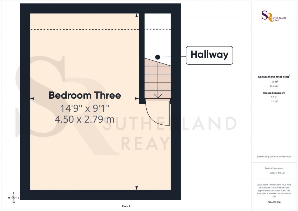 Floorplan for Meadow Lane, Dove Holes, SK17