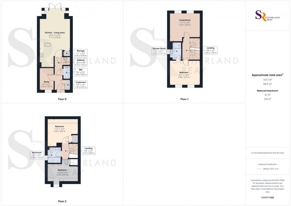 Floorplan for Sovereign Way, Chapel-En-Le-Frith, SK23