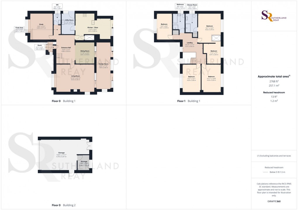 Floorplan for Downlee Close, Chapel-En-Le-Frith, SK23