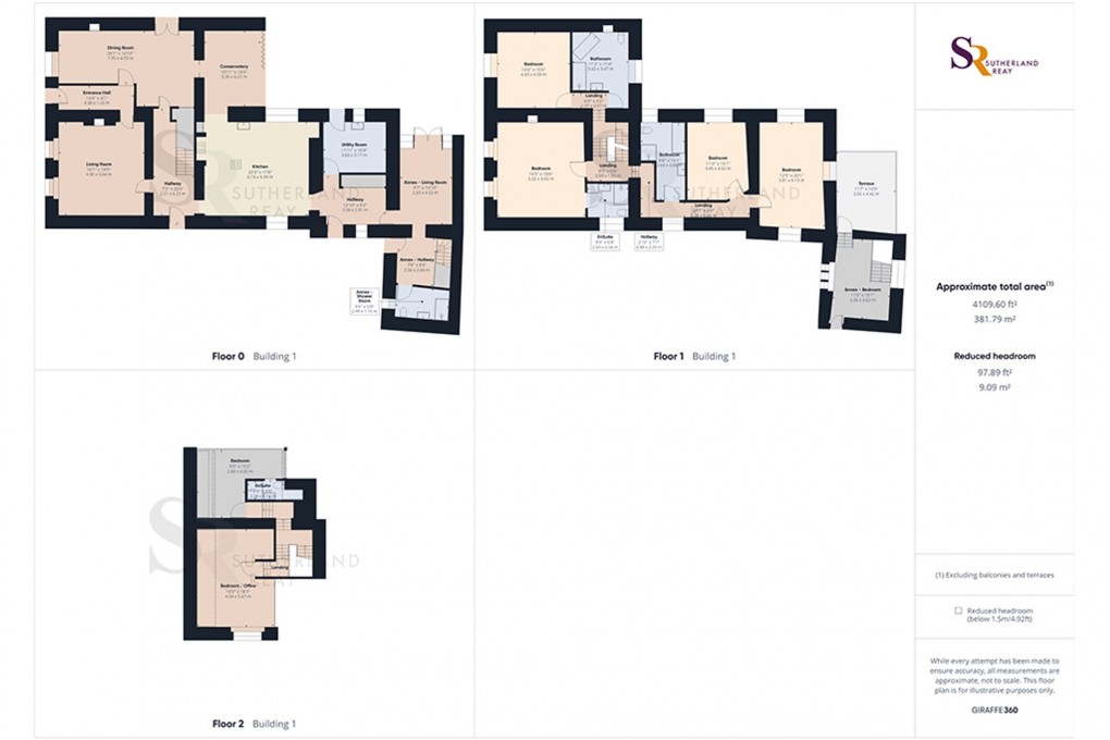 Floorplan for Whitle Fold, New Mills, SK22