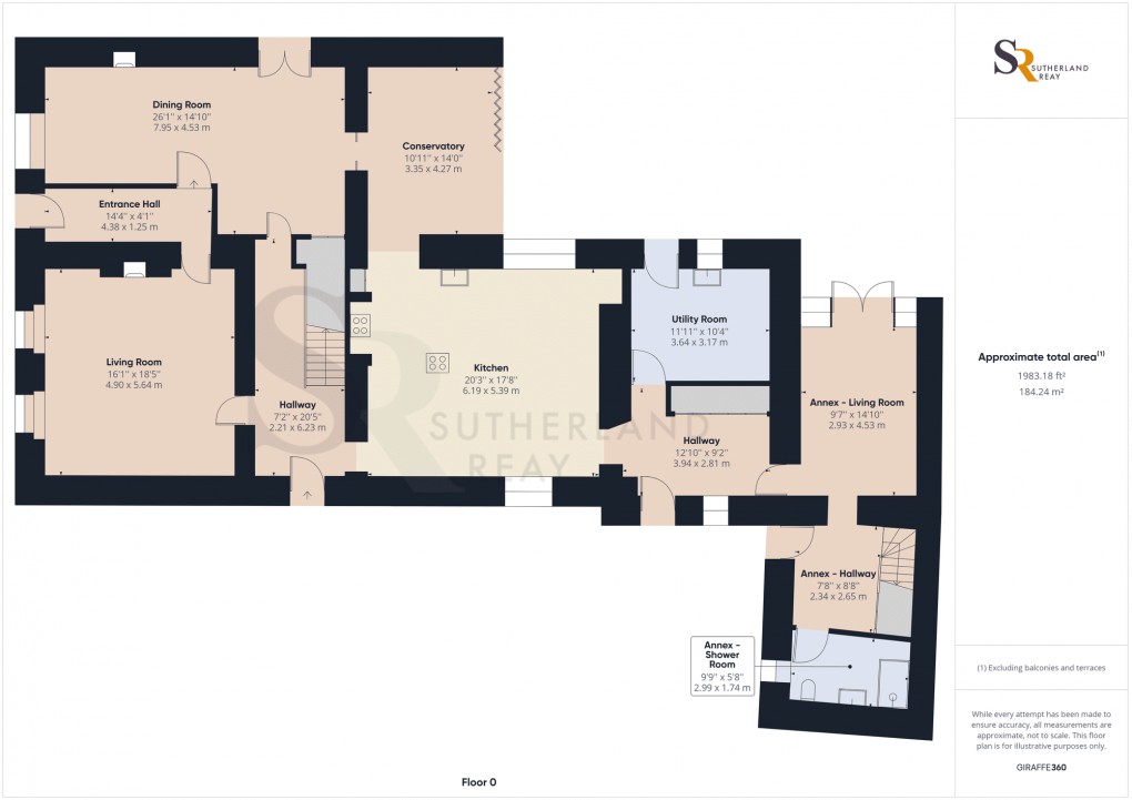 Floorplan for Whitle Fold, New Mills, SK22
