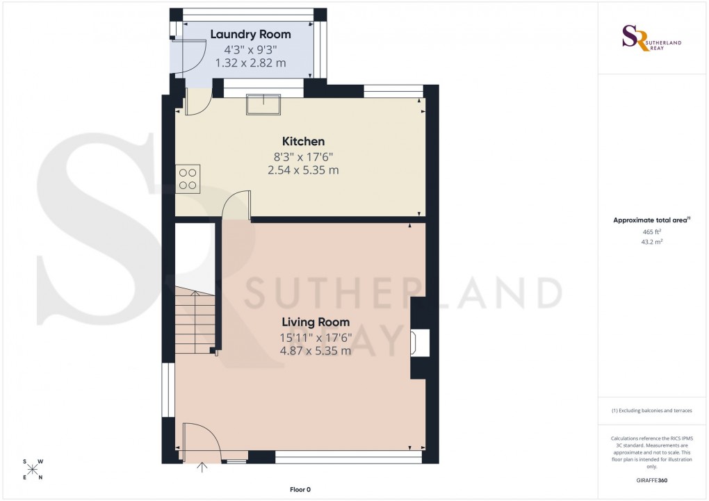Floorplan for Horse Fair Avenue, Chapel-En-Le-Frith, SK23