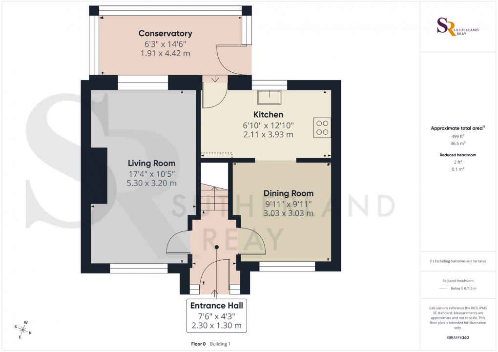 Floorplan for Netherfield Road, Chapel-En-Le-Frith, SK23