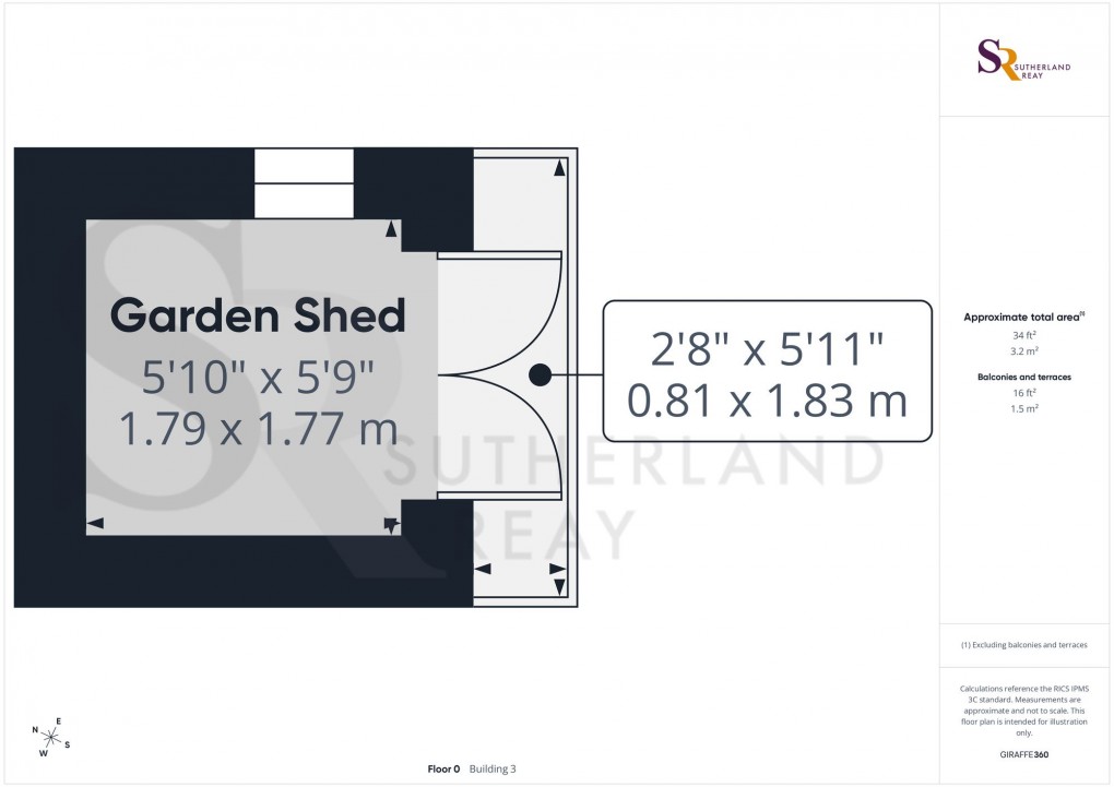 Floorplan for Rock Bank, Whaley Bridge, SK23