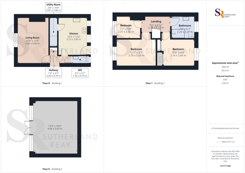 Floorplan for New Street, New Mills, SK22