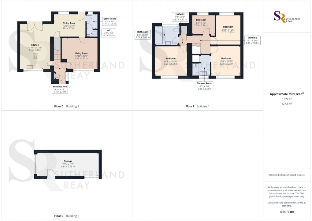 Floorplan for Rowton Grange Road, Chapel-En-Le-Frith, SK23