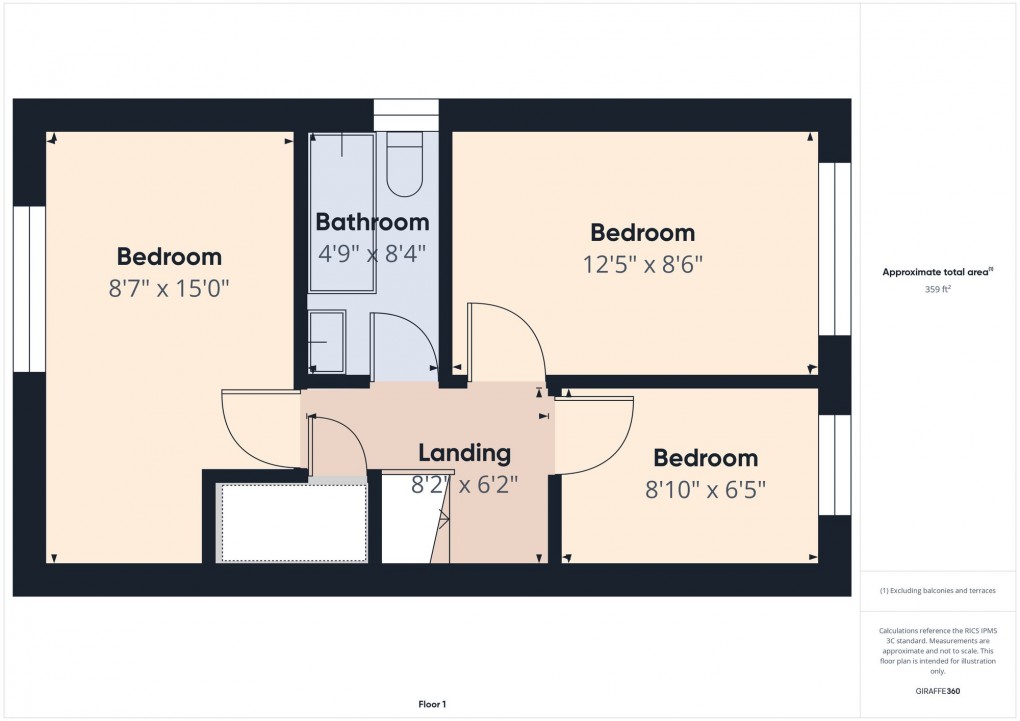 Floorplan for Mill Pond Avenue, New Mills, SK22