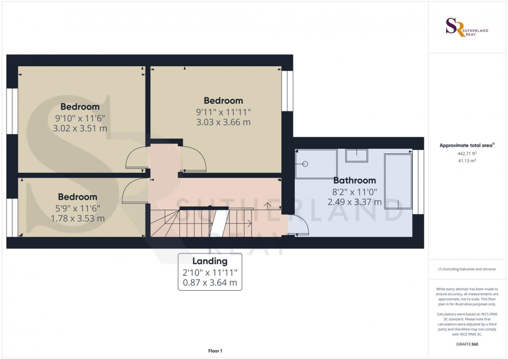 Floorplan for Albion Road, New Mills, SK22