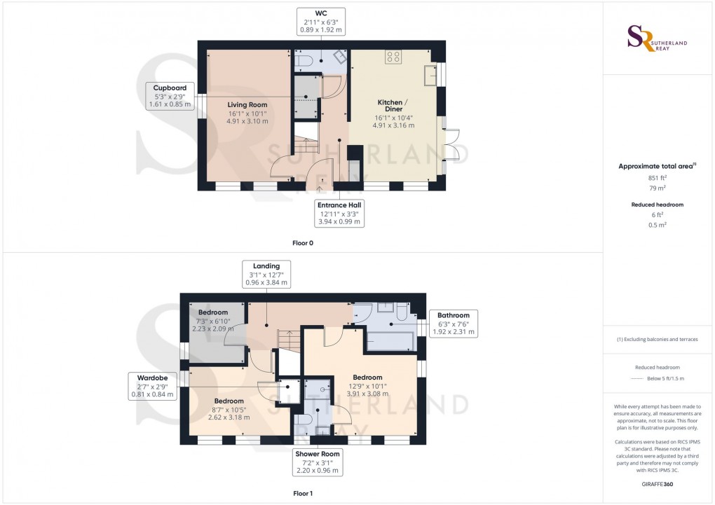 Floorplan for Hopton Wood Way, Buxton, SK17