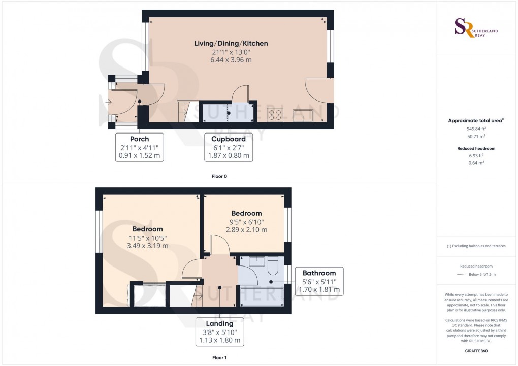 Floorplan for Queens Avenue, Buxton, SK17